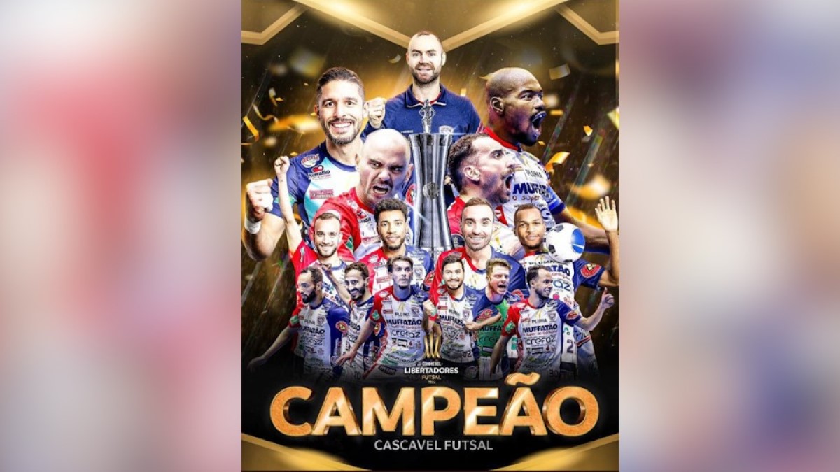 Cascavel Futsal é Campeão Da Copa Libertadores Da América VÍdeo Br 